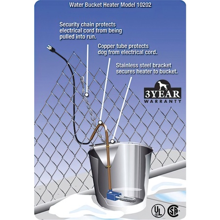 Nelson, Blue Devil Water Bucket Heater (10202)