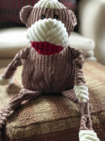 Stuey Sock Monkey Knottie