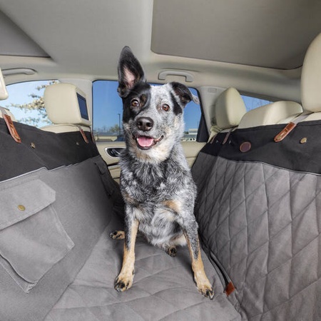 PetSafe, Happy Ride Quilted Hammock Seat Cover, Grey