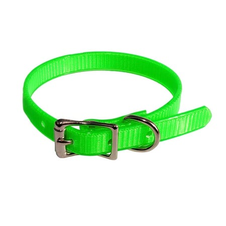 Puppy Collar, Single, Large, Green
