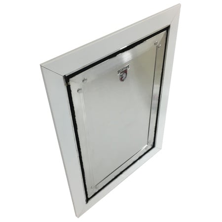 Security Boss Pet Doors, Kennel Clad Swing Kennel Door