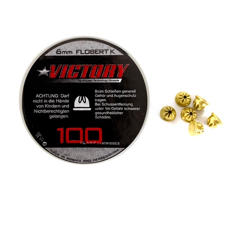 Victory, .22 Caliber Blank Cartridges, Short