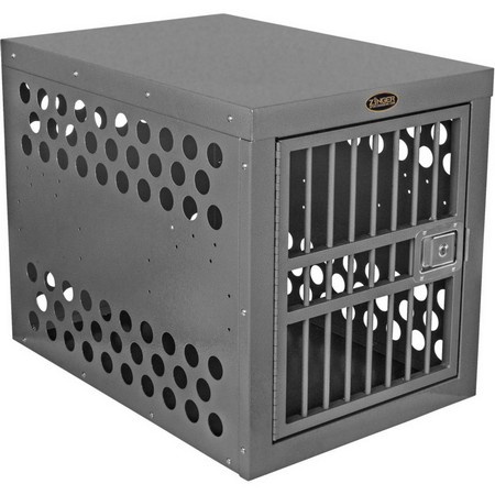 Zinger, Deluxe 3000 Aluminum Dog Crate, Front Entry