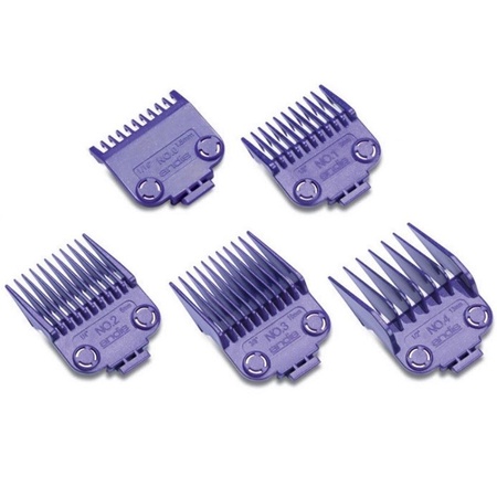 Andis 01410 Nano Silver 2-Magnet Attachment Comb Set