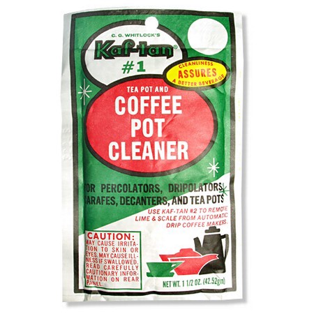 C. G. Whitlock's Kaf-tan KT-1 Coffee Pot and Tea Pot Cleaner