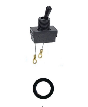 Univen Single Speed Clipper Toggle Switch and Nut Compatible with Oster Single Speed A5 and Classic 76 Clippers 104365