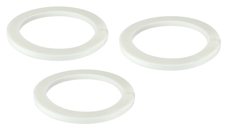 Univen Gasket Compatible with Bialetti 18 Cup Espresso Maker 2.95" (75mm) ID x 3.65" (93mm) OD Made in USA 3 PACK