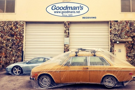 Car Condom 5 Pack Disposable Clear Plastic Car Cover with Elastic Band Medium Size 21.5' x 12.5'