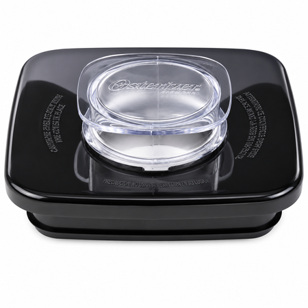 Oster 4903-011-090 Black Blender Jar Lid and Center Cap fits 5 Cup Square Jar Oster & Osterizer Blenders