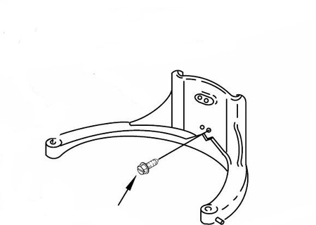 Univen Mixer Bowl Support Screw Compatible with KitchenAid Mixers 3400018 W10861883 2 PACK