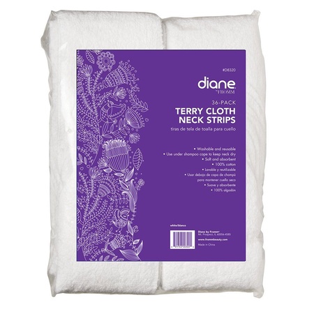 Diane D8320 Terry Cloth Neck Strips 36 Pack