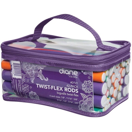 Diane DTV1 Assorted Twist-Flex Rods 42 Pack