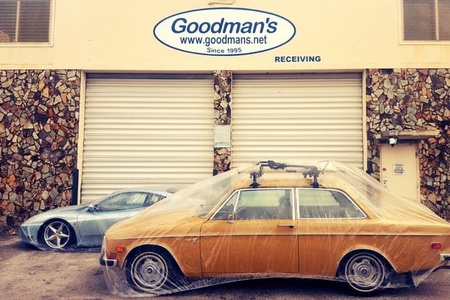 Car Condom 2 Pack Disposable Clear Plastic Car Cover with Elastic Band Medium Size 21.5' x 12.5'