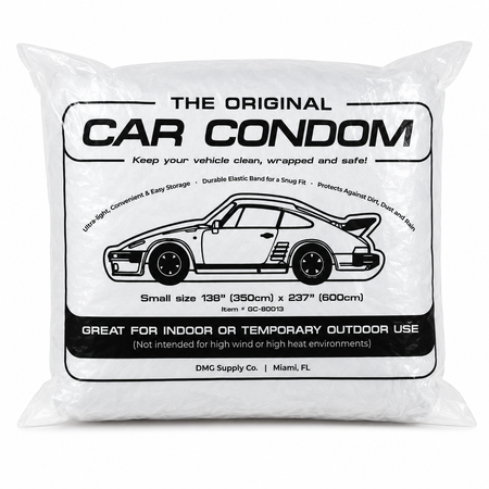 Car Condom Small 5 Pack Disposable Car Cover