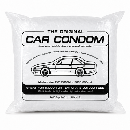 Car Condom Medium 2 Pack Disposable Car Cover