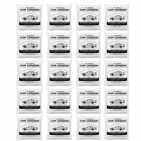 Car Condom Medium 20 Pack Disposable Car Cover