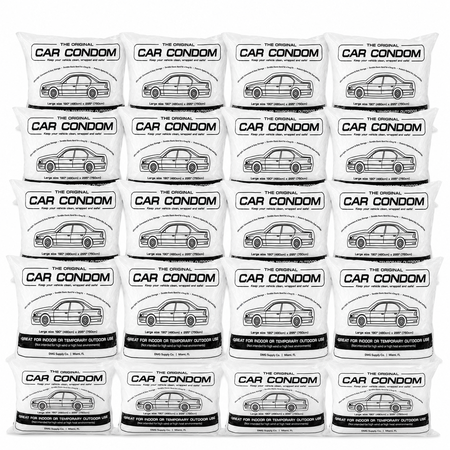 Car Condom Large 20 Pack Disposable Car Cover