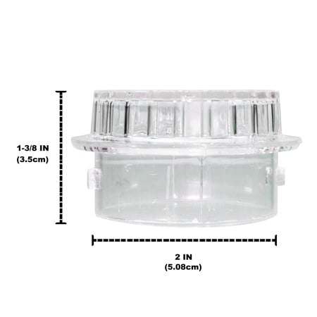 Univen Blender Lid Filler Cap Compatible with Hamilton Beach Blenders Using a 2 Inch Diameter Center Fill Cap