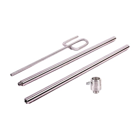 Jiffy Steamer 0031 Complete Rod Set with Base Adapter and Thumb Screw