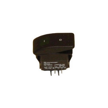 Jiffy Steamer 1125 Green Lighted Rocker Switch