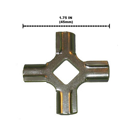 Kitchenaid W10408733 4162144 9706857 Mixer Cutter Blade Knife for Food Meat Grinder