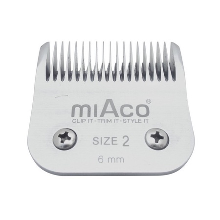 Miaco Size 2 Detachable Clipper Blade fits Oster Classic 76, Andis BGC, BGR, BGRC, MBG