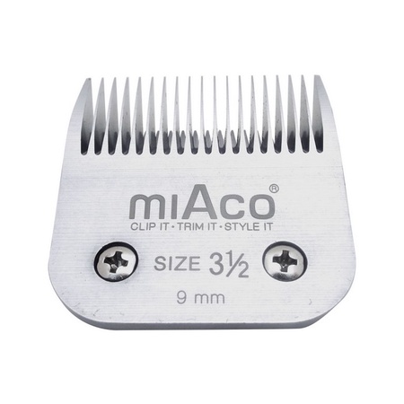 Miaco Size 3.5 Detachable Clipper Blade fits Oster Classic 76, Andis BGC, BGR, BGRC, MBG