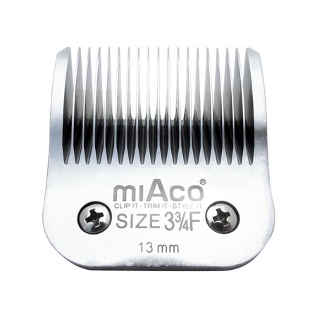 Miaco Size 3.75F Detachable Clipper Blade fits Oster Classic 76, Andis BGC, BGR, BGRC, MBG