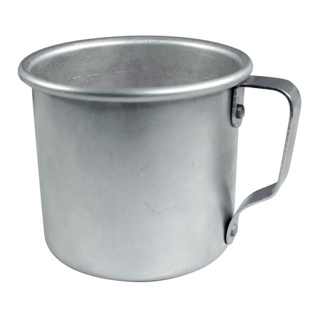 Mian 12 Ounce Aluminum Country Camping Mug Drinking Cup 24 Pieces
