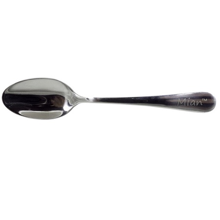 Mian 8000 Stainless Steel Mini Dessert Cocktail Demitasse Espresso Spoon 4 Pack
