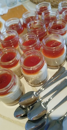 Mian 8000 Stainless Steel Mini Dessert Cocktail Demitasse Espresso Spoon 4 Pack