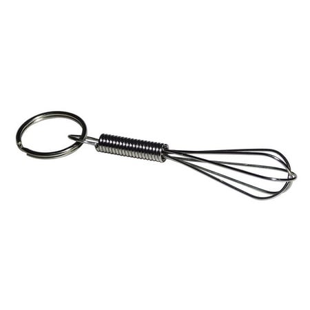 Mian 80025 Stainless Steel Mini Beater Whisk Keychain