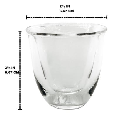 Mian Double Walled Thermo Espresso Glasses, Set of 144