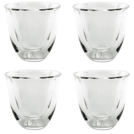 Mian Double Walled Thermo Espresso Glasses, Set of 4