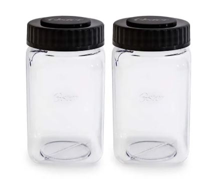 Oster BLSTMJ-500 Blender Mini Jar 17 counces (500ml) Pack of 2