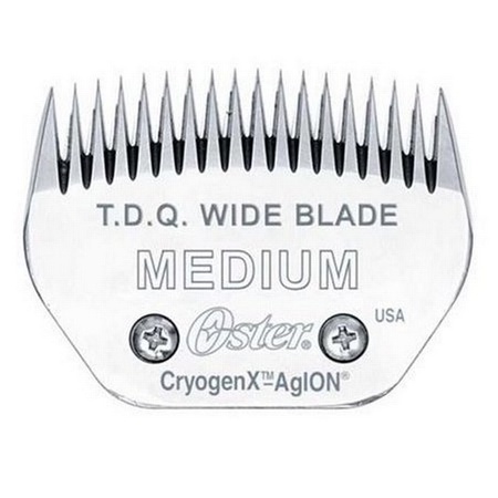 oster dog grooming blade chart