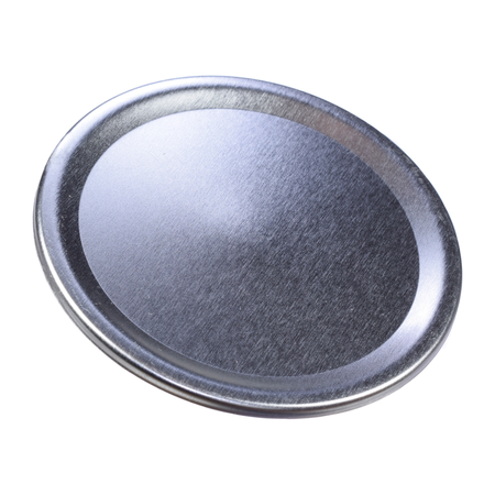 Sunshine Mason Co. Mason Jars Lids and Bands Wide Mouth Silver 12 Pieces