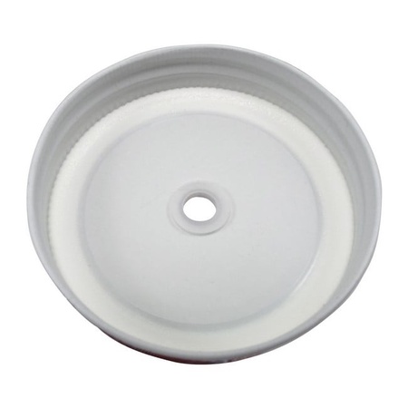 Sunshine Mason Co, Lids with Straw Hole  6 Pieces, Silver