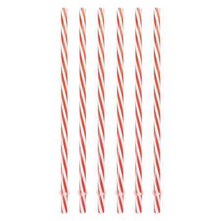 25 Pieces 9 Inch Reusable Plastic Straws for Tall Cups and