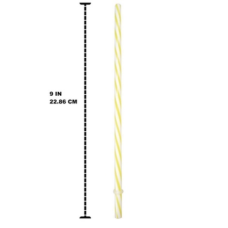 Sunshine Mason Co. Plastic, Reusable Drinking Straws 48 pieces, Multi Colors