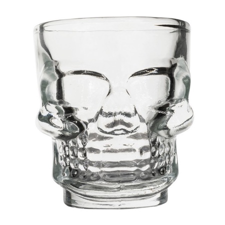 Sunshine Mason Co. Skull Shot Glasses 3D Scary, 6 Pieces