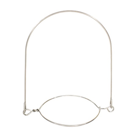 Sunshine Mason Co. Stainless Steel Wire Mason Jar Handle Hanger fits Regular Mouth, 6 Pieces