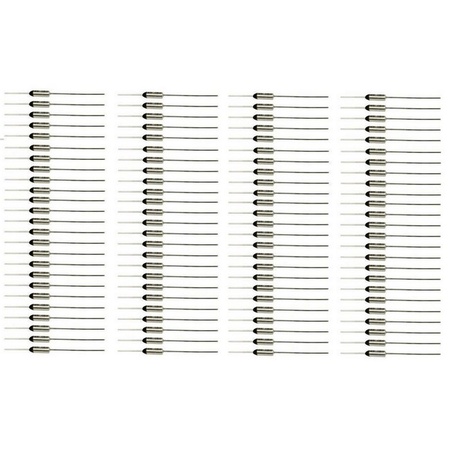 Thermal Fuse Thermal Cutoff Limiter 228c Degrees Celsius, 100 Pack