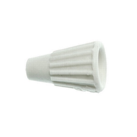 Univen Porcelain Ceramic Twist Wire Connector Medium Size 12 Pack
