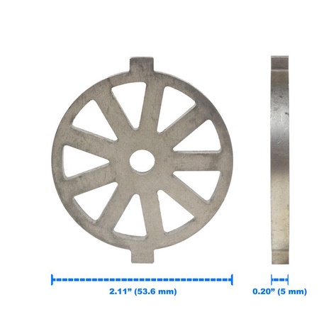 Univen 24546 Coarse Disc fits Oster Meat and Food Grinder