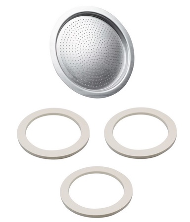 IMUSA USA Replacement Gasket & Filter for IMUSA Electric Moka/Espresso Maker