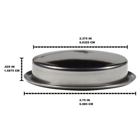 Univen 58mm Espresso Machine Backflush Insert Blank Blind Filter