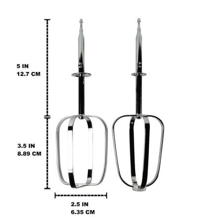 Univen Mixer Beaters Compatible with Sunbeam Mixers 2366 2367 2368 2369 2370 2371 2379 2386 2388 2397