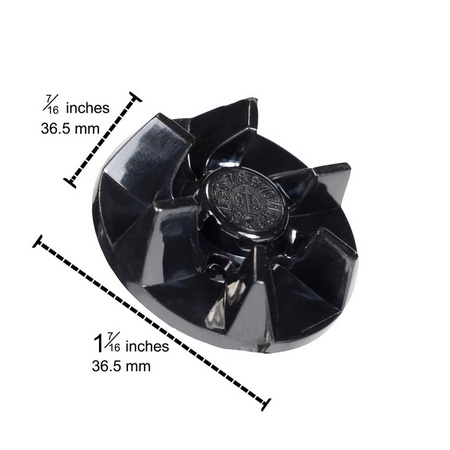 Univen Blender Blade Driver Clutch Coupling Compatible with Cuisinart SPB7-20TXN BFP703 CB7 CB8 CB9 CBT-500 3 Pack