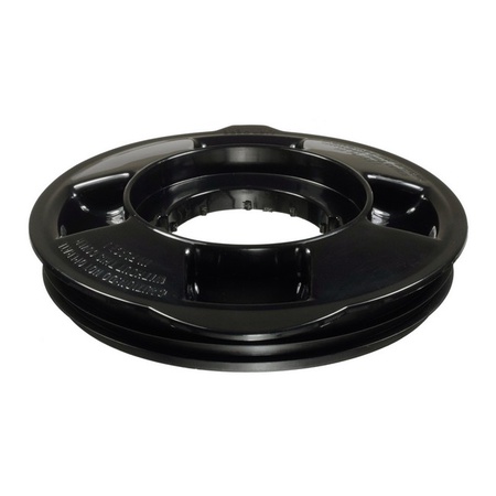Univen Blender Jar Lid and Cap fits Oster 124461 Round Jar with 5.125" Inside Diameter Black